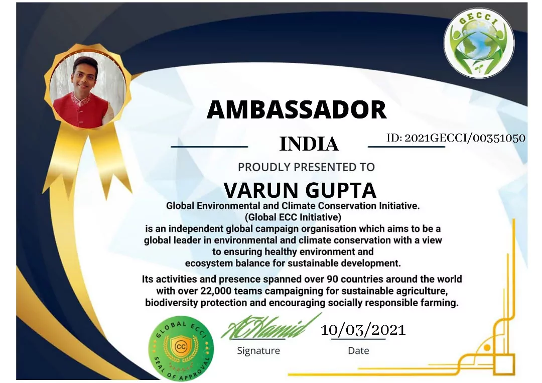 Global ECC Ambassador Award